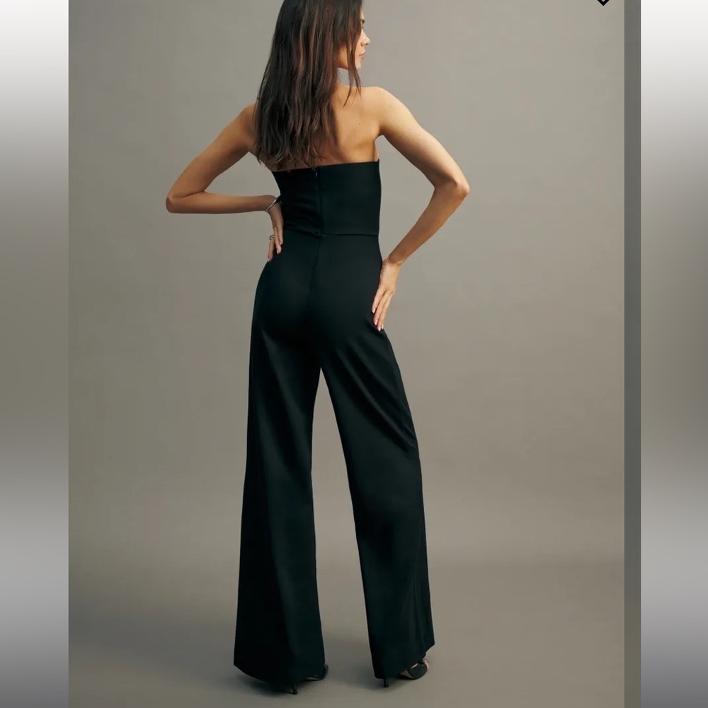 Reformation Ella Knit Black Jumpsuit - Picture 3 of 12